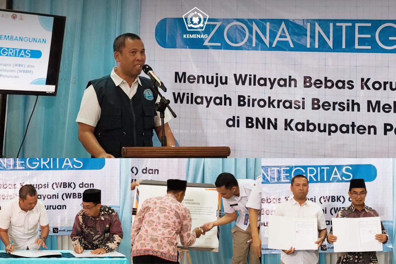 BNN Kabupaten Pasuruan Jalin Kerja Sama dengan Kemenag, UNEJ, dan YADIKA untuk Perkuat Program P4GN