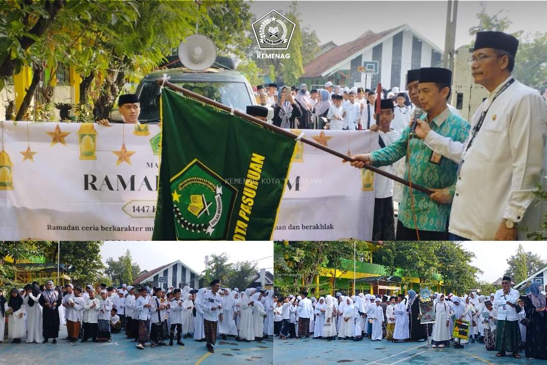 Semarak Pawai Ta’aruf MIN 1 Kota Pasuruan, Sambut Ramadhan 1447 H dengan Penuh Sukacita